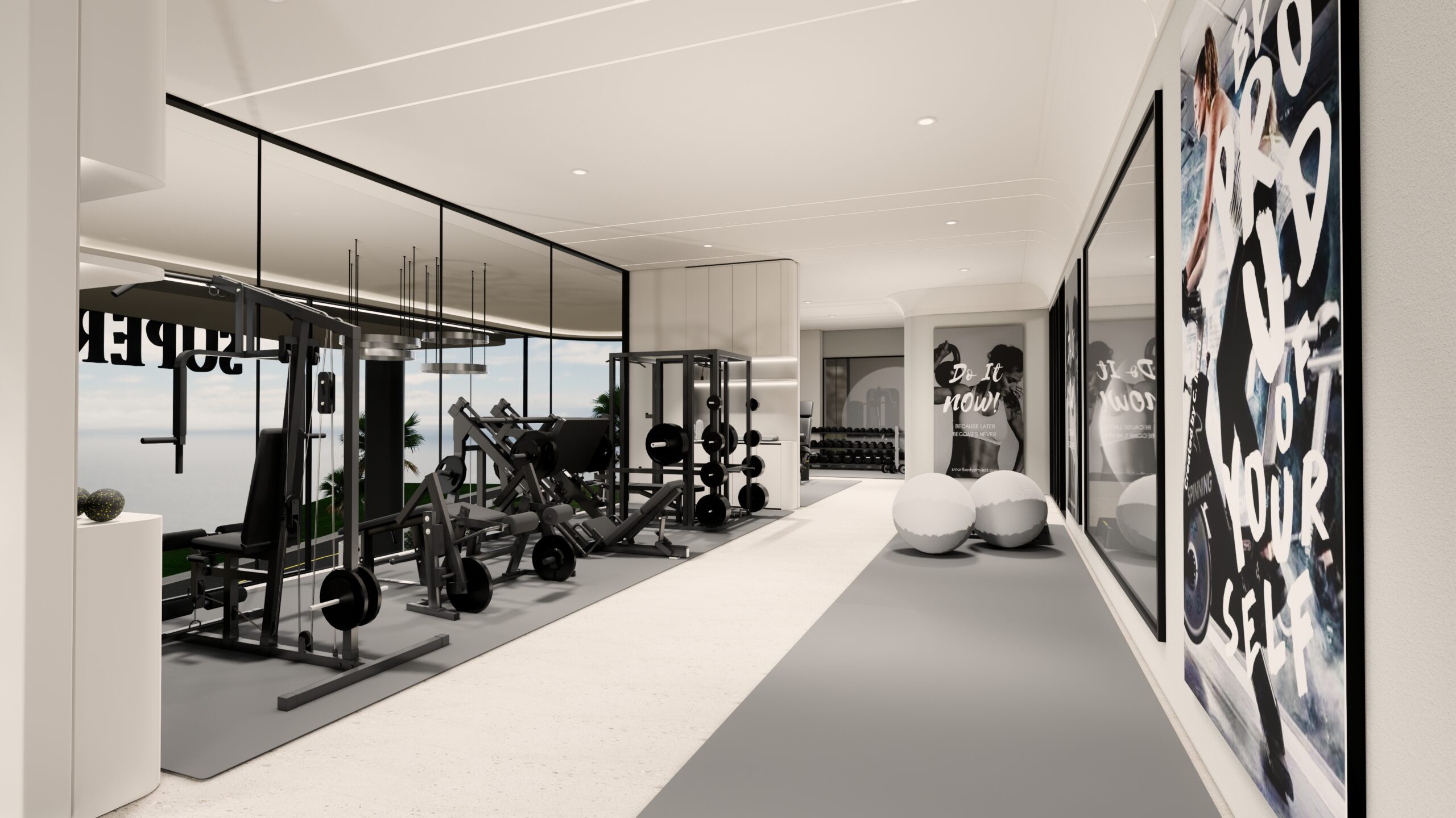 Home fitness center 4